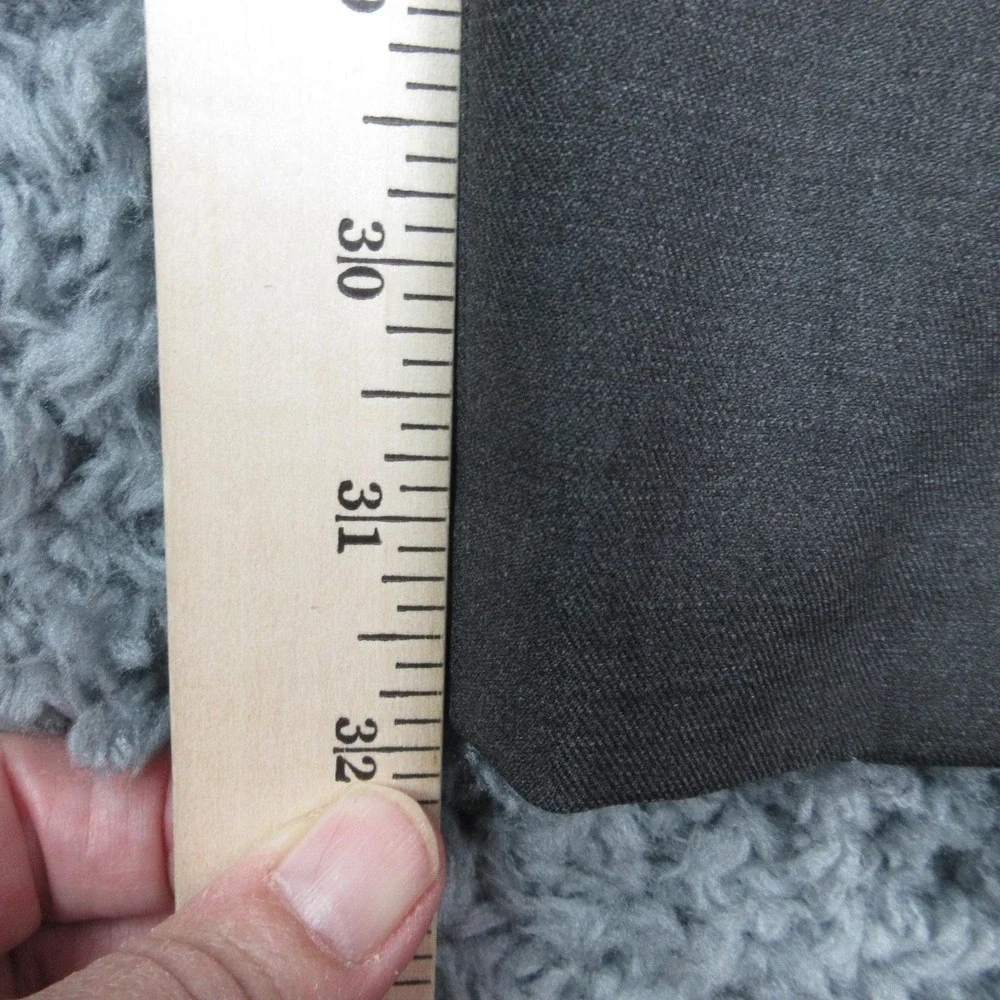 J.M. Haggar Dress Pants Mens 36x32 Charcoal Classic Fit Premium Flex 37x32 NWT
